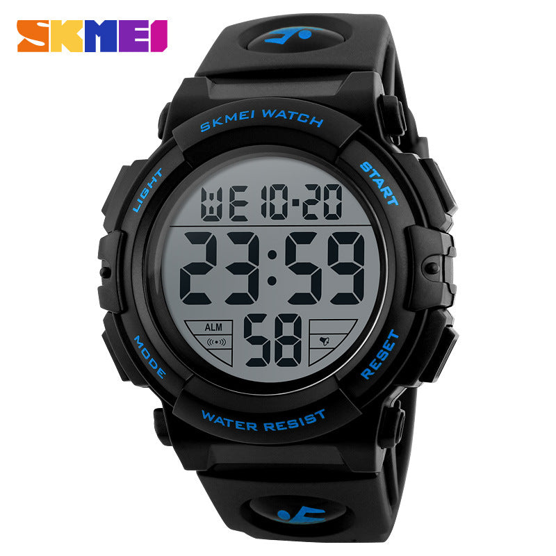 SKMEI Fashion Sports Watch 50m Waterproof Casual Watch with EL Light