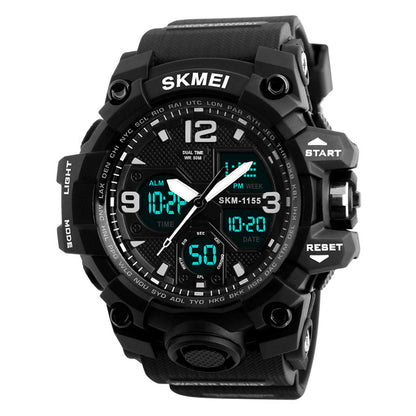 SKMEI Men Quartz Analog LED Digital Clock Military Waterproof Sport Watches