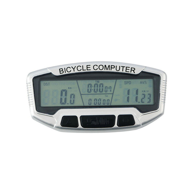 SUNDING SD-558A Wired Waterproof LCD Bicycle Bike Computer Odometer