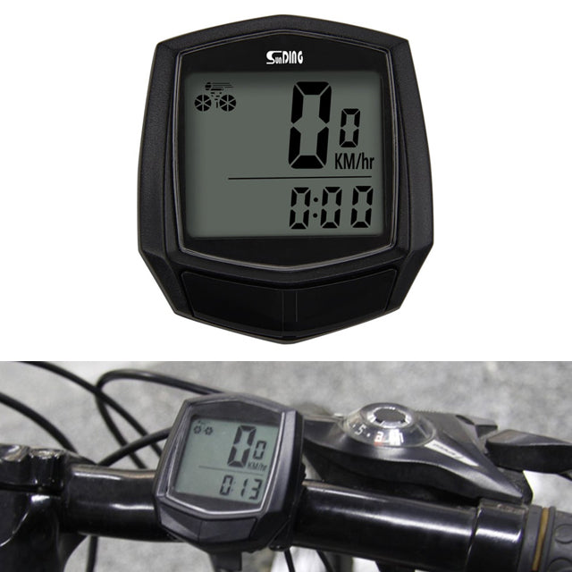 SUNDING SD-581 Bike Wired Stopwatch Bicycle Multi-function Computer Speedometer