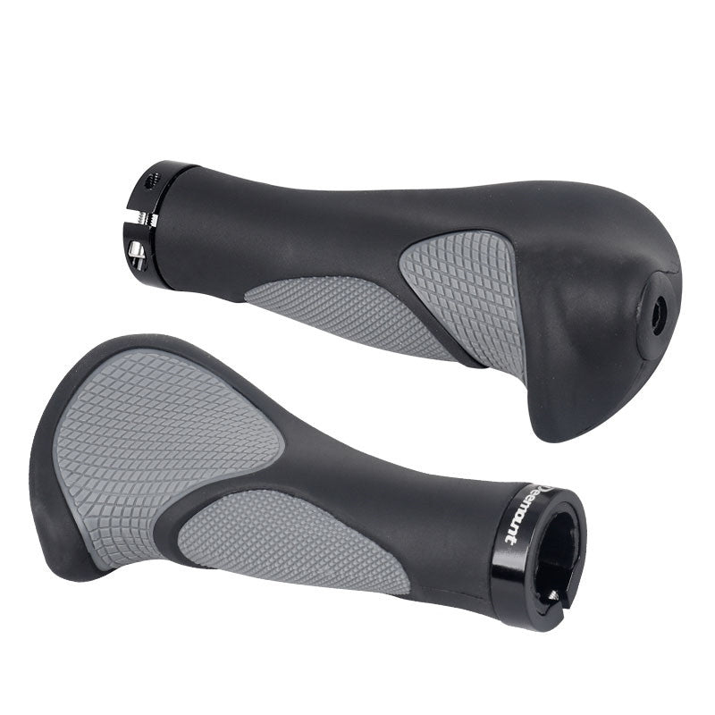 DEEMOUNT Ergonomic Bicycle Grips Handlebar Non-slip Rubber Hand Rest Shock Absorption Bar End