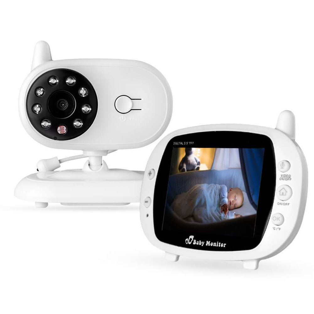 SP850 3.5" 2.4G Wireless WiFi Video Baby Monitor 2 Way Audio Talk Infrared Night Vision Surveillance Security Camera