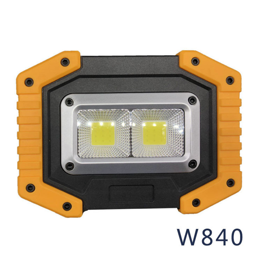 Portable LED Flashlight COB Lighting Floodlight Waterproof USB Rechargeable Searchlight Work Light