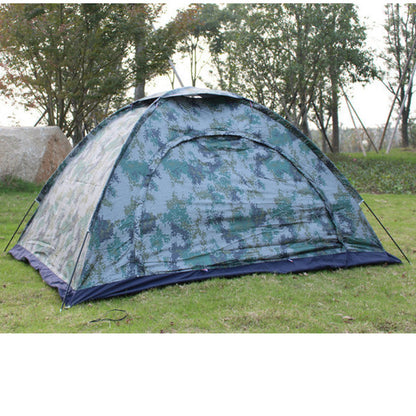 Portable 2 People Camouflage Tent Waterproof Outdoor Camping Tent