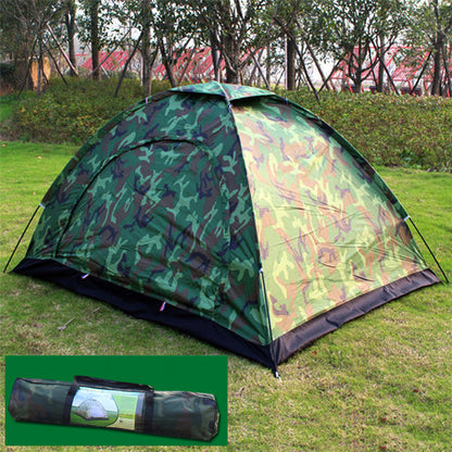 Portable 2 People Camouflage Tent Waterproof Outdoor Camping Tent