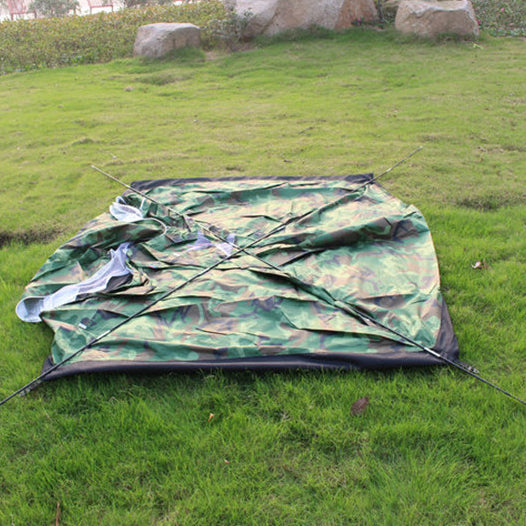 Portable 2 People Camouflage Tent Waterproof Outdoor Camping Tent