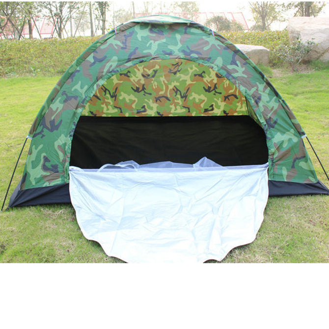 Portable 2 People Camouflage Tent Waterproof Outdoor Camping Tent