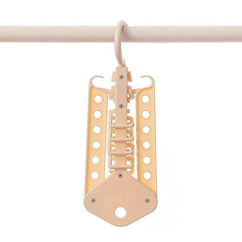 Folding Magic Hanger Space Saving Multi Hook Organizer Clothes Wardrobe Hanging