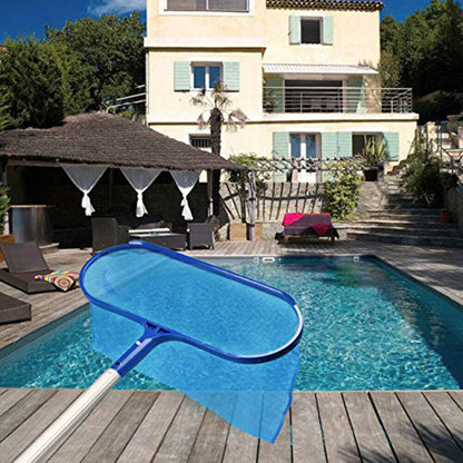 Swimming Pool Special Cleaning Tool Extra Deep Fine Net Leaf Rake