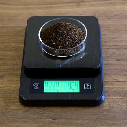 Digital Mini Scale 3kg 0.1g Pocket Electric Weight Grams with LCD Backlit Display and Temperature Probe