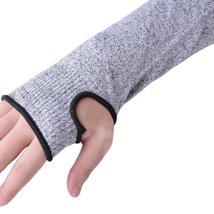 1 Pair Anti Cut Resistant Sleeves Arm Safety Sleeves Slash Resistant 35cm Length