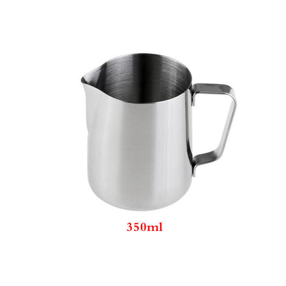 Stainless Steel Milk Frothing Jug Frother Coffee Latte Container Metal Pitcher Cup Mug