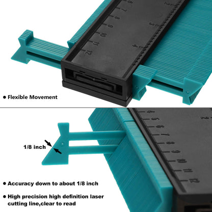 Universal Energy Irregular Radio Scale Profile Gauge Measuring Tool