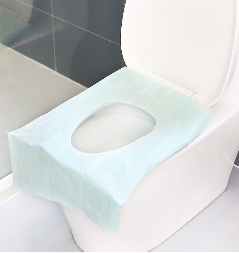 10 Pcs/Pack Disposable Travel Hotel Waterproof Dirty-proof Toilet Cushion