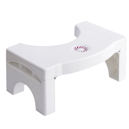 Foldable Squatty Potty Toilet Anti Constipation Step Stool Plastic Thickened