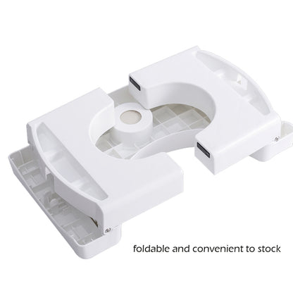 Foldable Squatty Potty Toilet Anti Constipation Step Stool Plastic Thickened