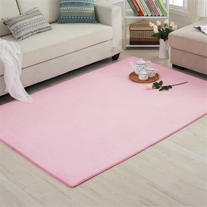 Coral Velvet Soft Mat Non-slip Bathroom Pad Bedroom Floor Rug Carpet 40 x 60cm