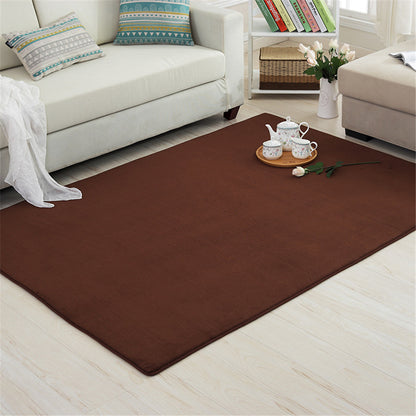 Coral Velvet Soft Mat Non-slip Bathroom Pad Bedroom Floor Rug Carpet 40 x 60cm