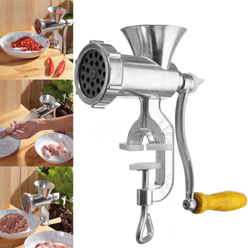 Manual Meat Grinder and Sausage Stuffer Meat Grinder Mincer Pasta Maker Crank