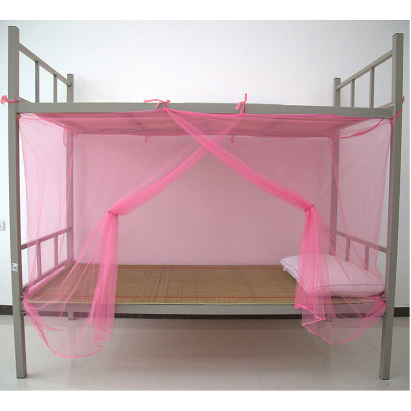 Summer Student Dormitory Bunk Single Bed Breathable Mosquito Nets, 1.8 * 1.95 * 1.65m