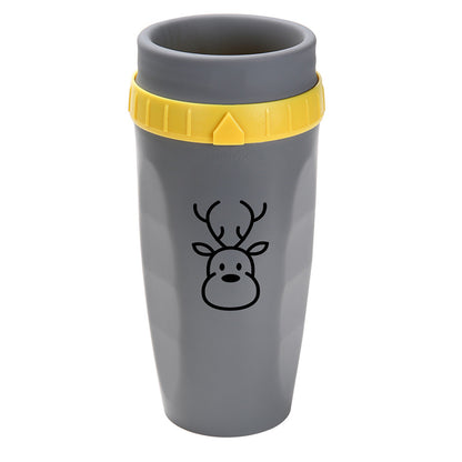 Casual Uncovered Twisting Cup of Innovative Portable Plastic for Children Students