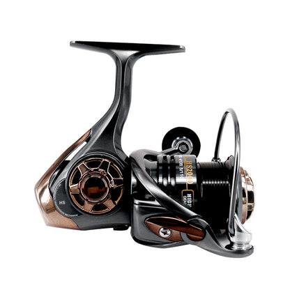 DEUKIO HS5000 6.7:1 5+1BB Spinning Fishing Reel Shallow Spool