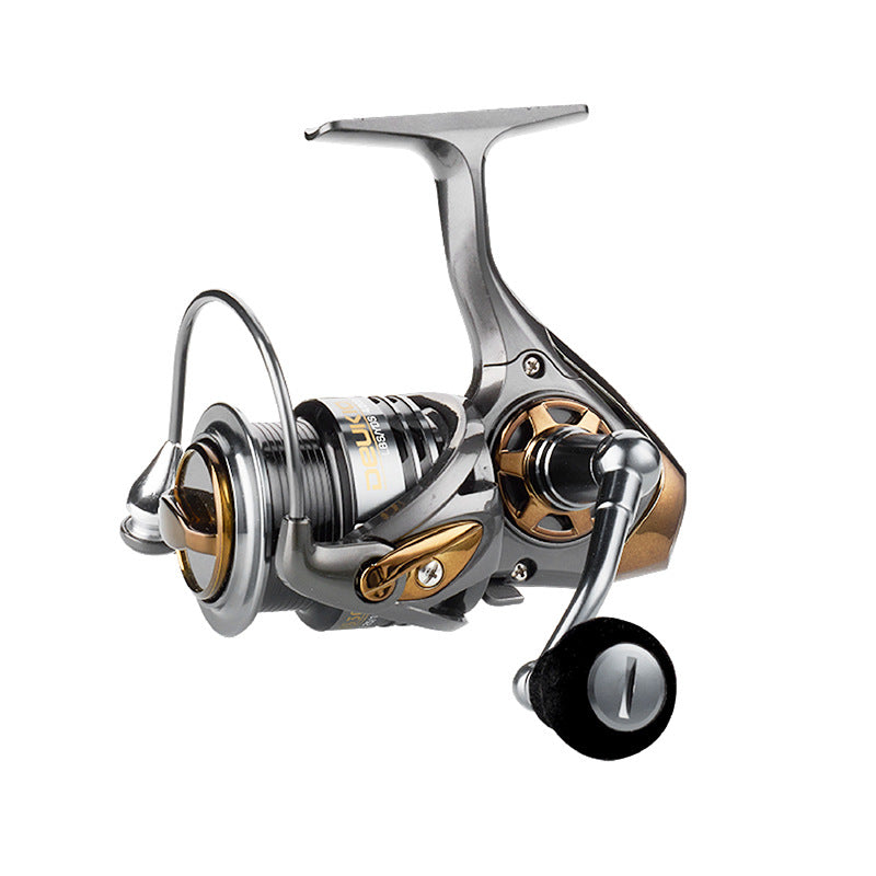 DEUKIO HS5000 6.7:1 5+1BB Spinning Fishing Reel Shallow Spool