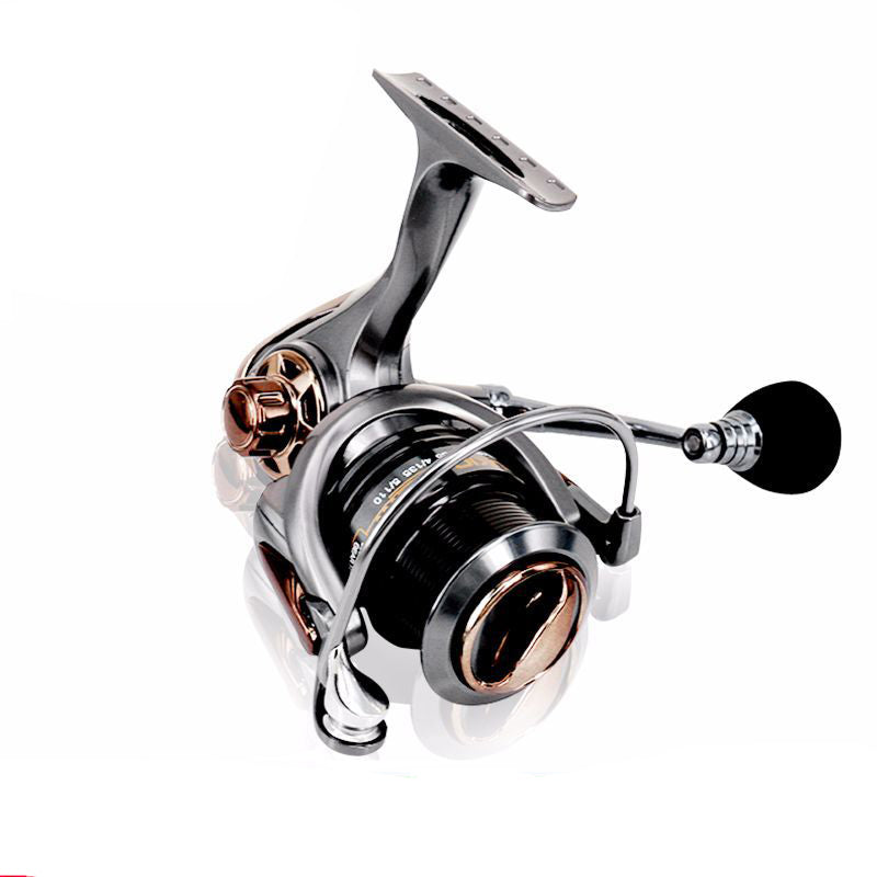 DEUKIO HS5000 6.7:1 5+1BB Spinning Fishing Reel Shallow Spool