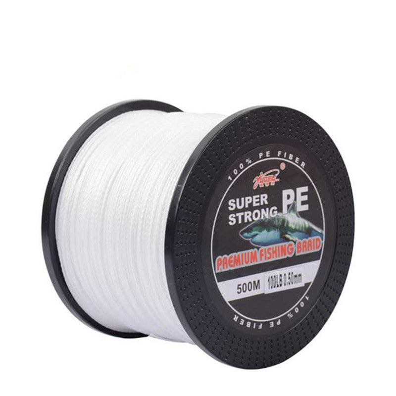 YUDELI 500m Powerful Fishing Line 4 Strands Braided PE Saltwater Fishing Line