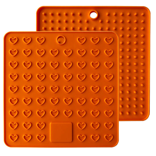 Thickened Silicone Heart-shaped Multi-functional Pad Thermal Insulation Mat