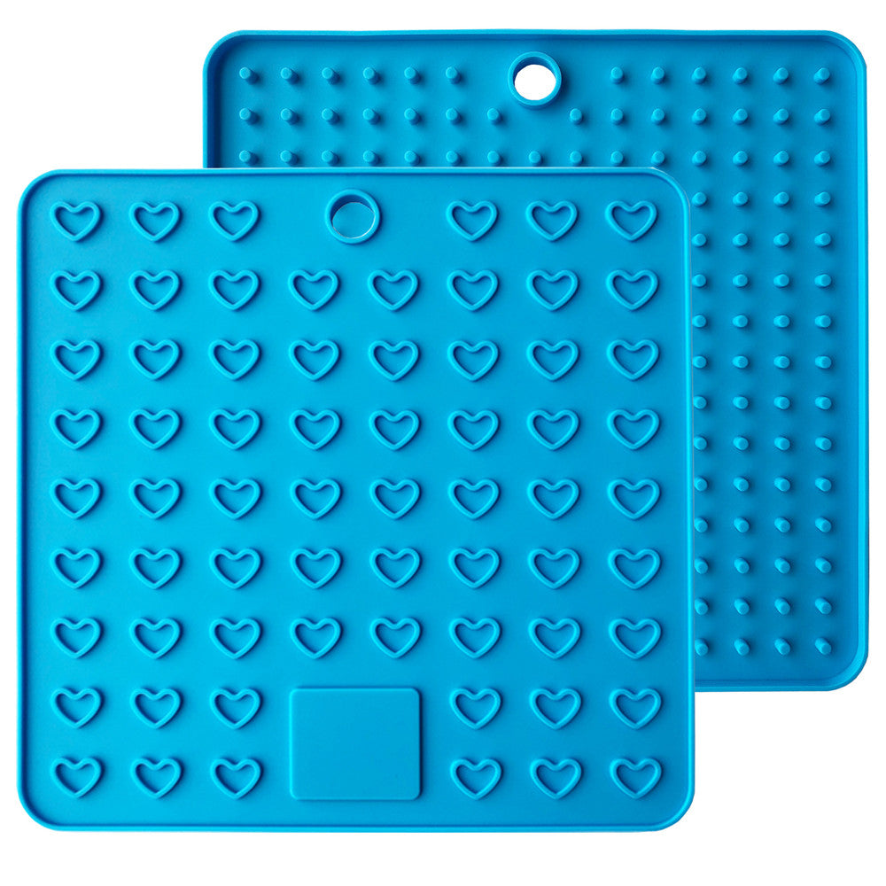 Thickened Silicone Heart-shaped Multi-functional Pad Thermal Insulation Mat