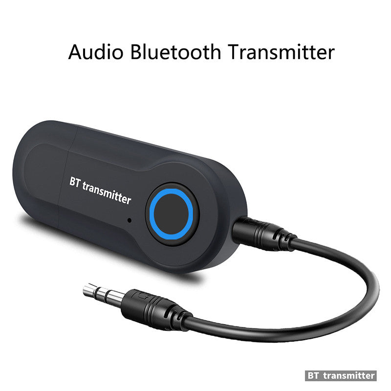 GT-09 3.5MM Jack Audio Adapter Wireless Bluetooth Stereo Audio Transmitter Adapter for TV Headphones Speakers