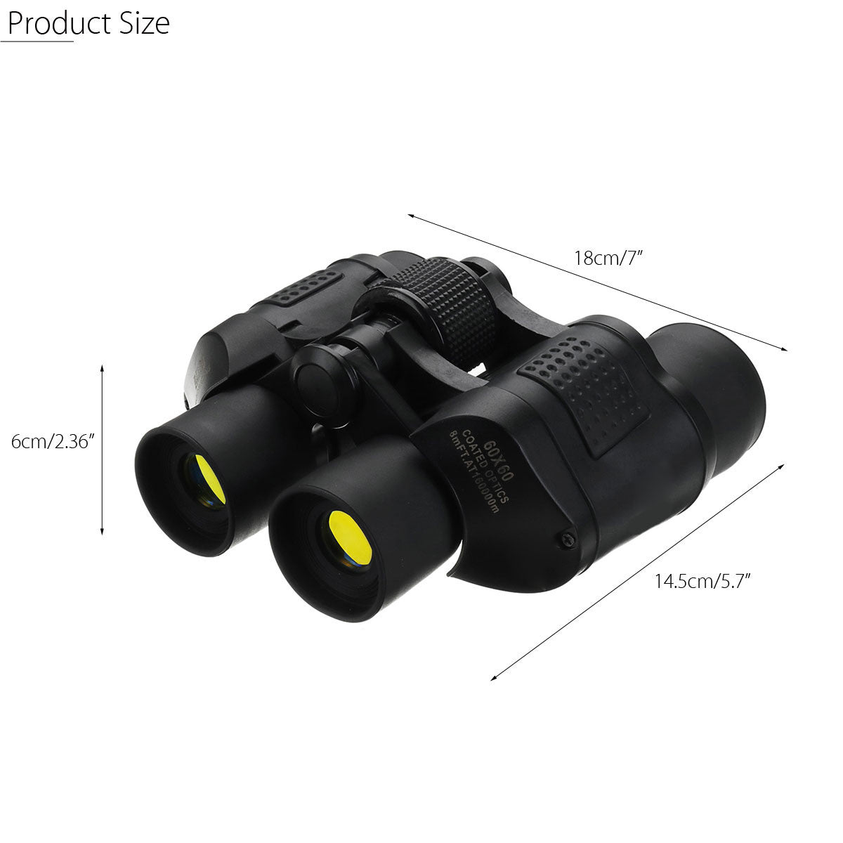 Night Vision 60x60 3000M HD Hunting Binoculars Telescope with Coordinates