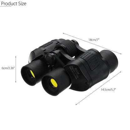 Night Vision 60x60 3000M HD Hunting Binoculars Telescope with Coordinates