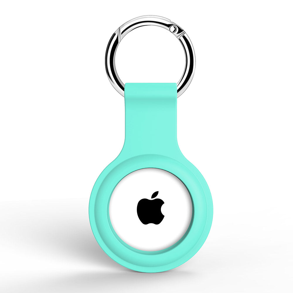 A002 Silicone Case Shock-proof Cover Skin Full Protection Shell for Apple AirTag Locator Tracker