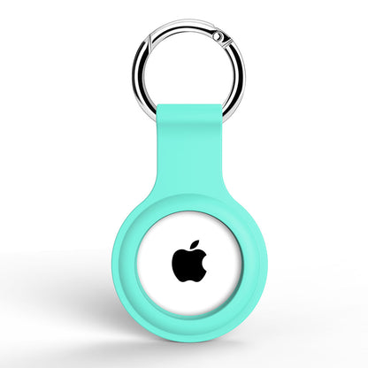 A002 Silicone Case Shock-proof Cover Skin Full Protection Shell for Apple AirTag Locator Tracker