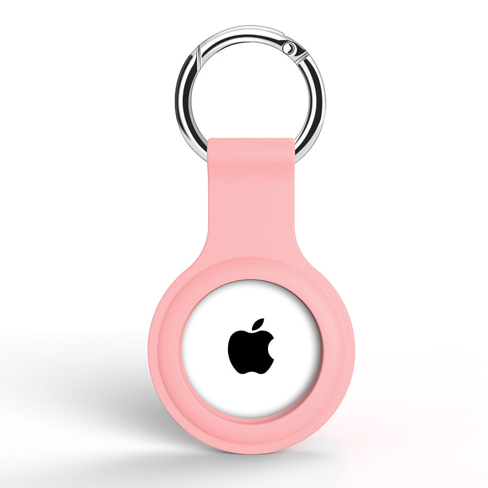 A002 Silicone Case Shock-proof Cover Skin Full Protection Shell for Apple AirTag Locator Tracker