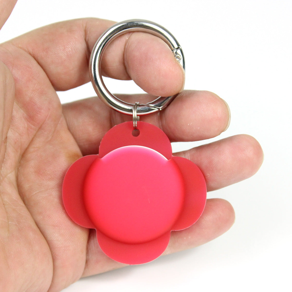 Flower Shape Silicone Case Cover Protector for Apple AirTag Bluetooth Tracker