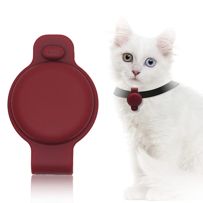 Pet Dog Cat Anti-lost Locator Silicone Protective Case Cover for Apple AirTag