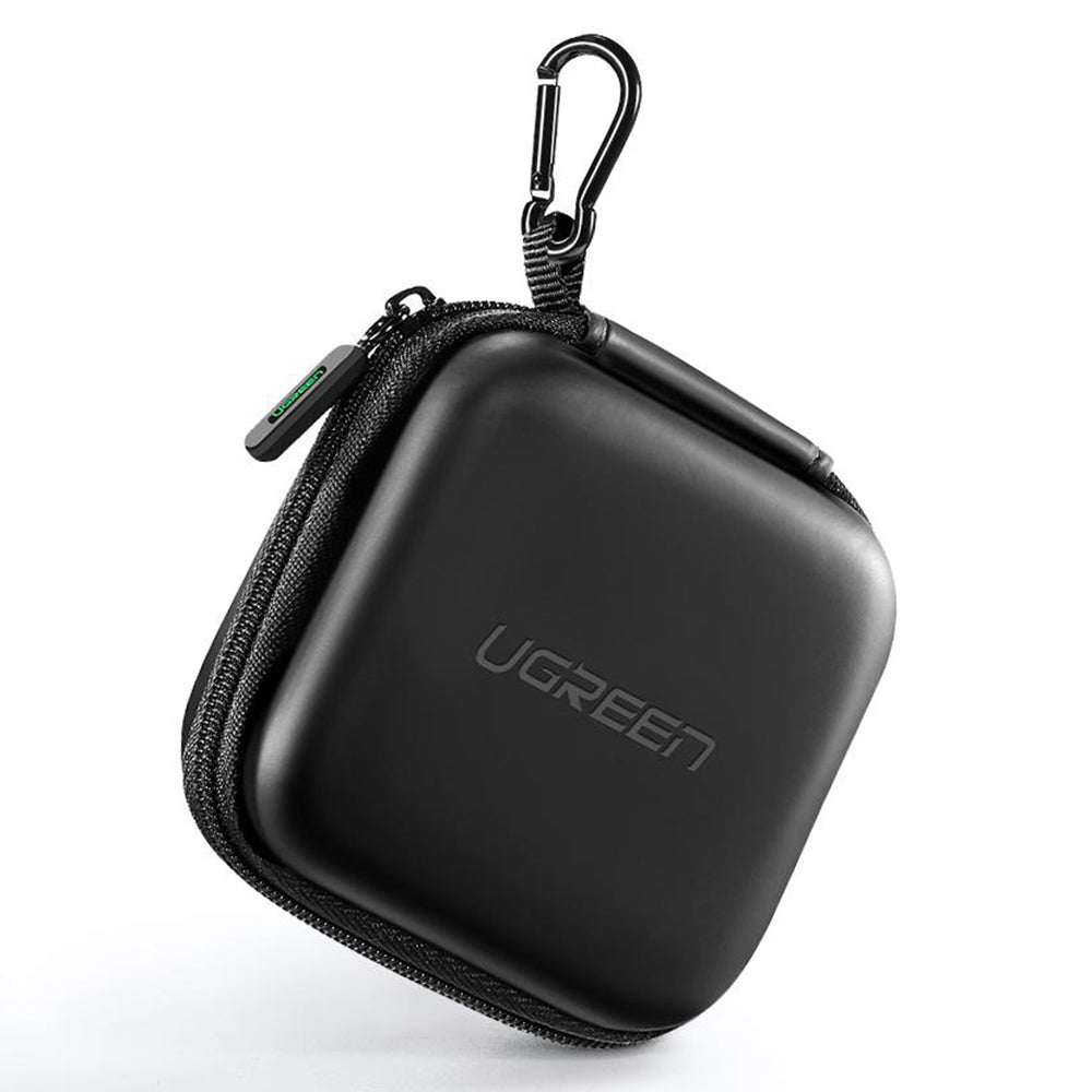 UGREEN 40816 Portable Earphone Carrying Case Mini Pouch Storage Bag for Earbuds Airpods Wall Charger