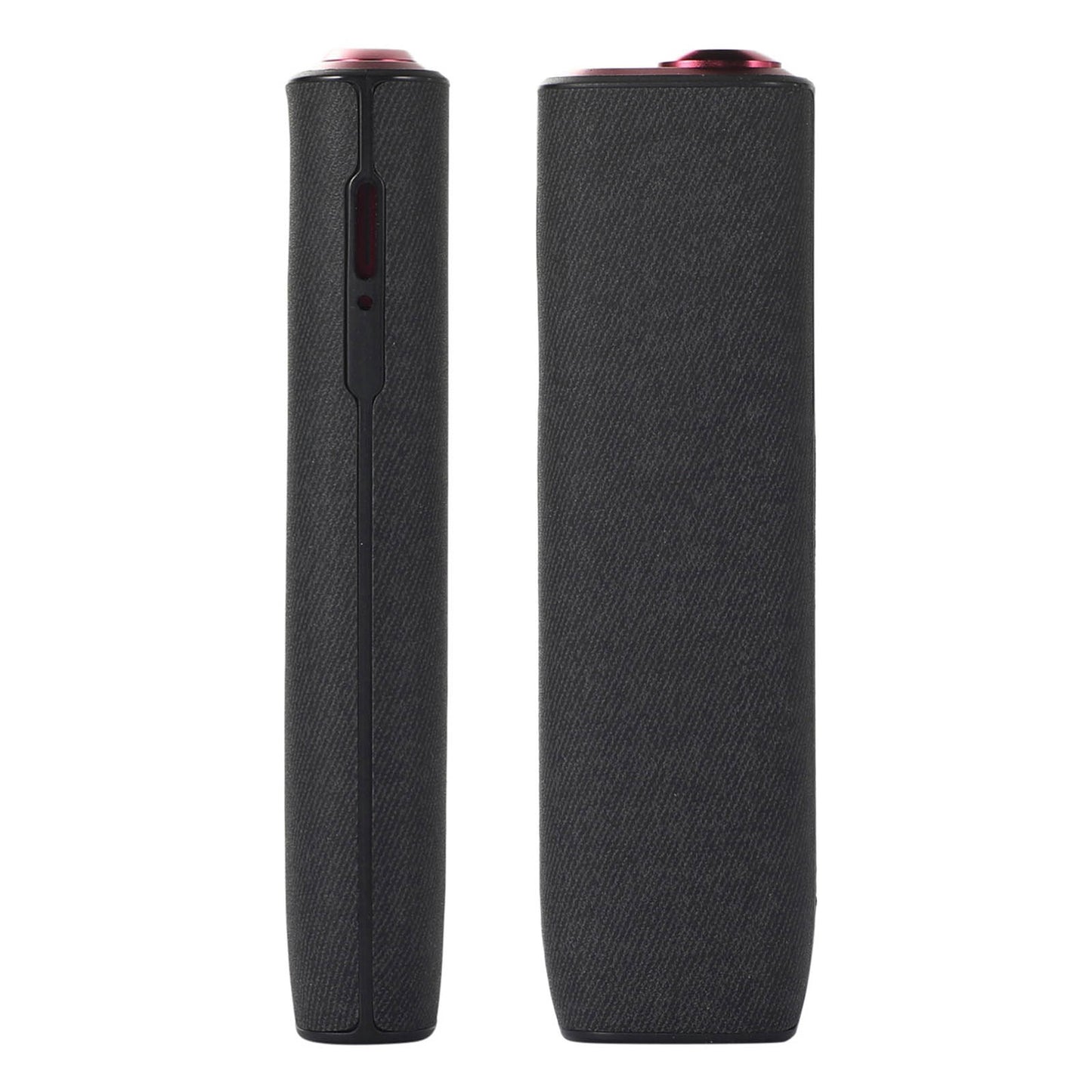 For IQOS ILUMA ONE E-cigarette Protective Cover Twill Design TPU+PU Leather Anti-scratch Housing