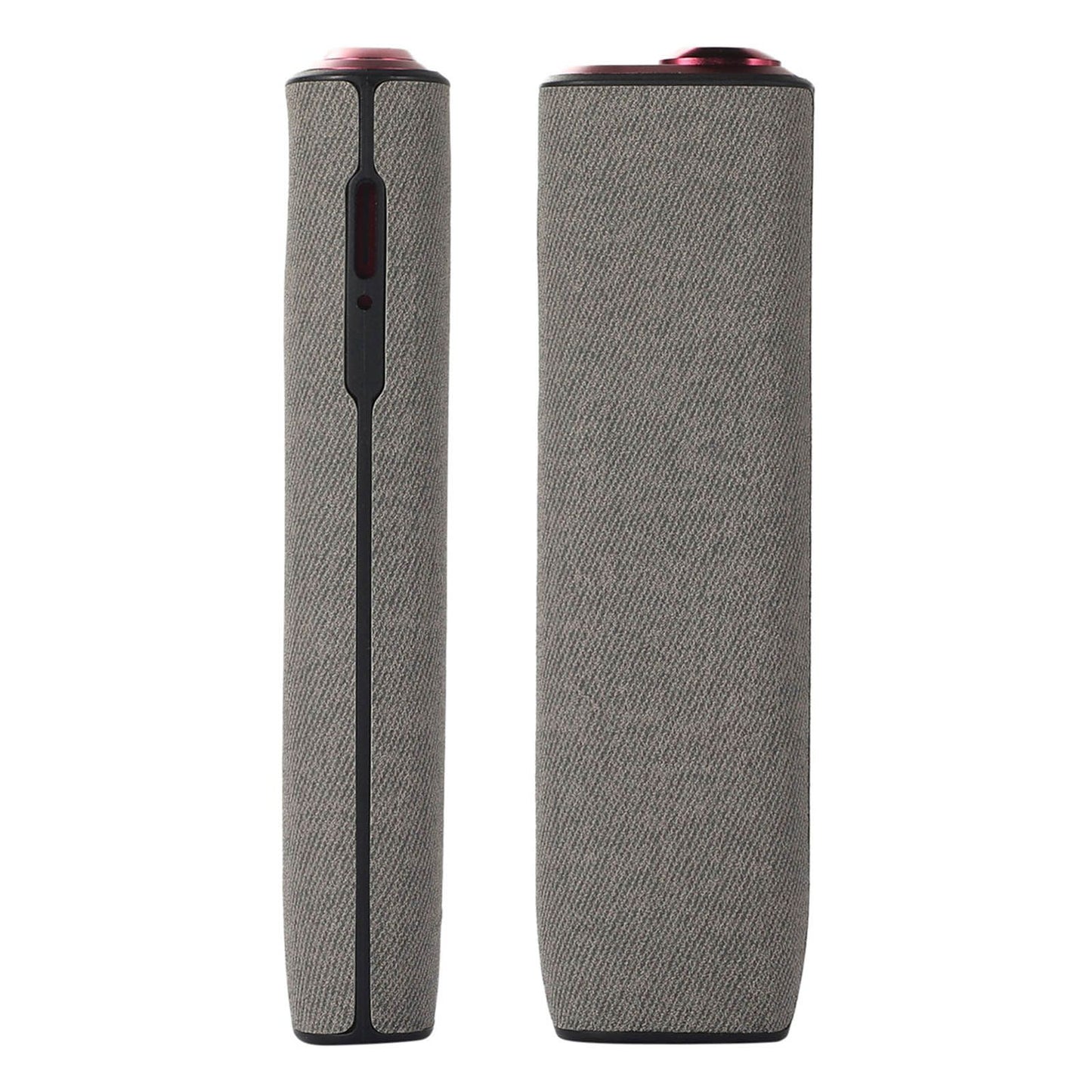 For IQOS ILUMA ONE E-cigarette Protective Cover Twill Design TPU+PU Leather Anti-scratch Housing