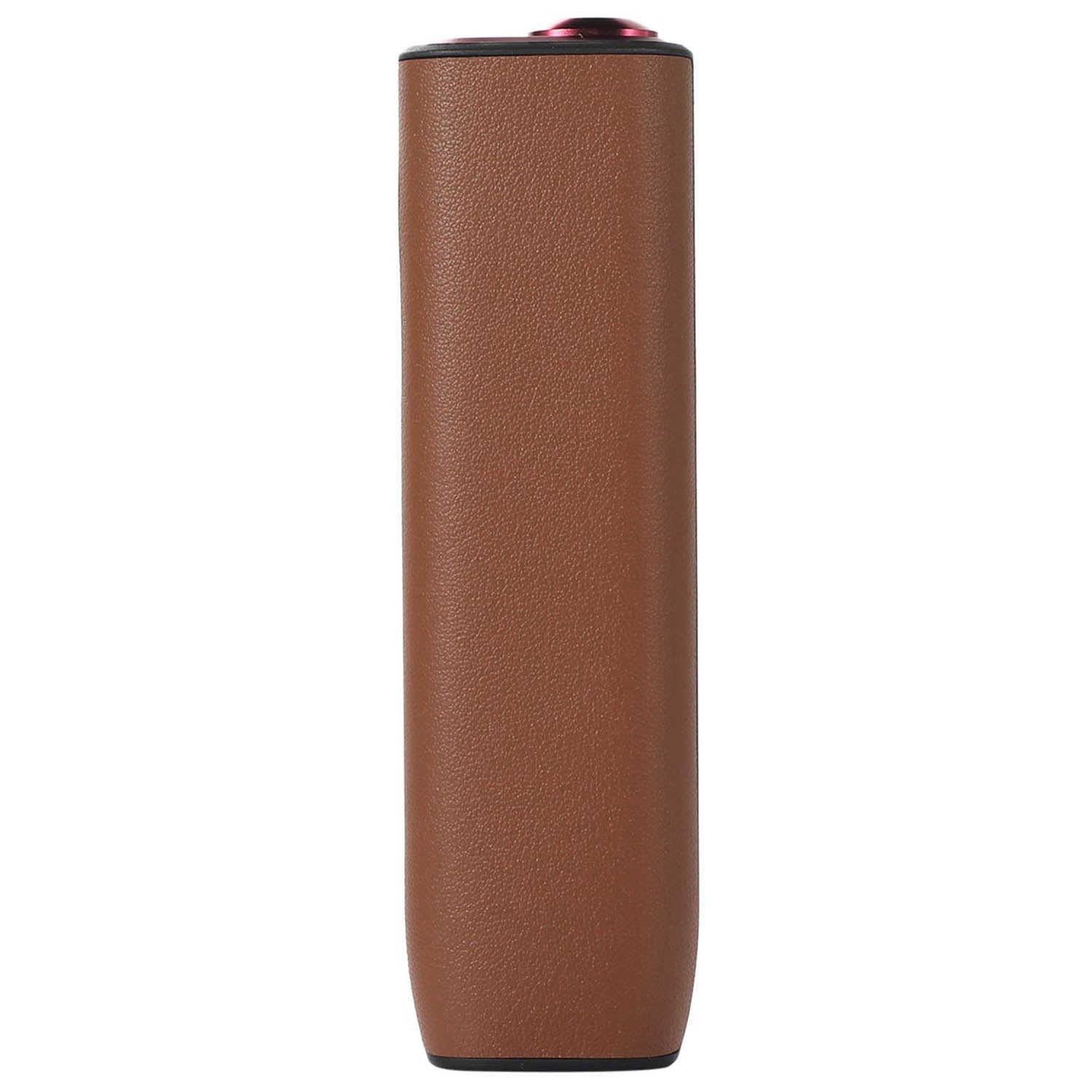 For IQOS ILUMA ONE TPU+Genuine Leather Anti-scratch Anti-drop Case E-cigarette Protective Cover