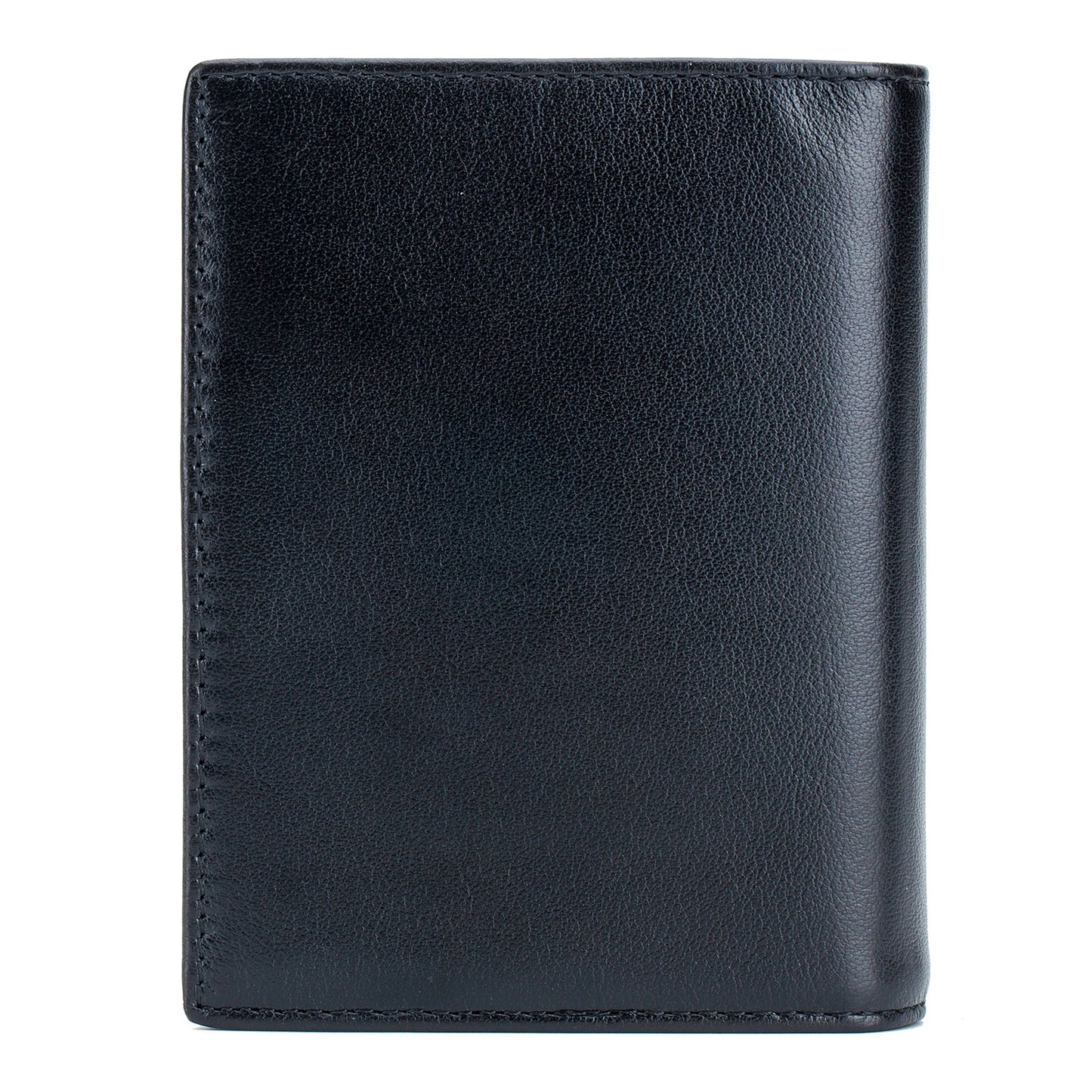 BULLCAPTAIN 027 Thickened Top-Layer Cowhide Leather Wallet RFID Blocking Card Pouch Coin Storage Bag Pouch