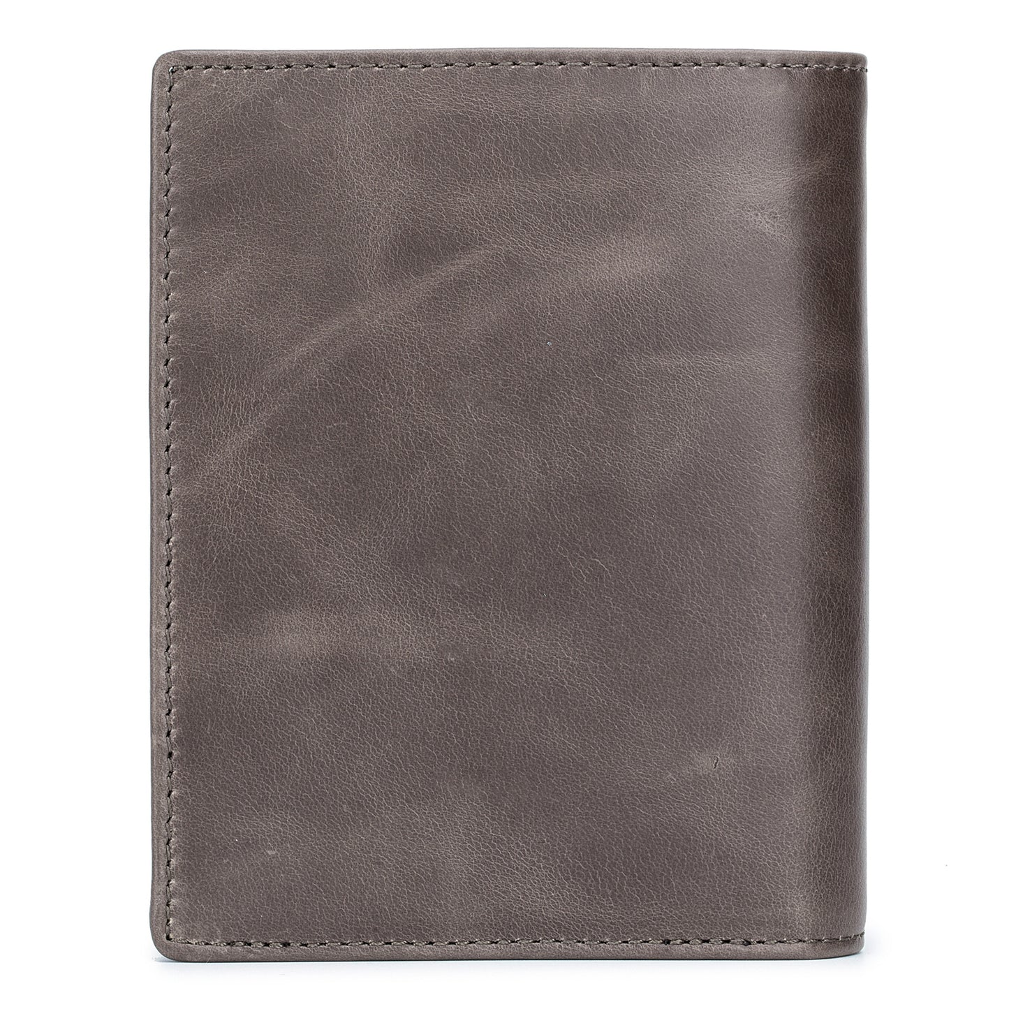 BULLCAPTAIN 027 Thickened Top-Layer Cowhide Leather Wallet RFID Blocking Card Pouch Coin Storage Bag Pouch