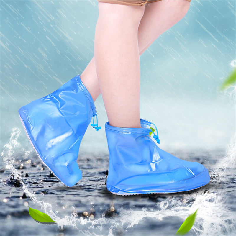 Waterproof Shoes Cover Non-slip Rain Women Men Boots Covers