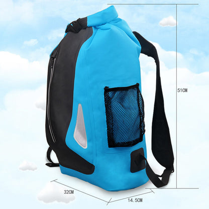 25L Outdoor Waterproof Bag Bucket Floating Backpack with Reflective Strap