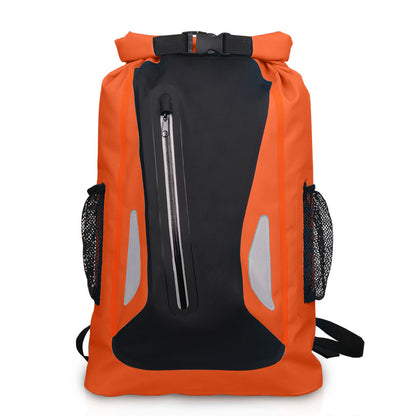 25L Outdoor Waterproof Bag Bucket Floating Backpack with Reflective Strap