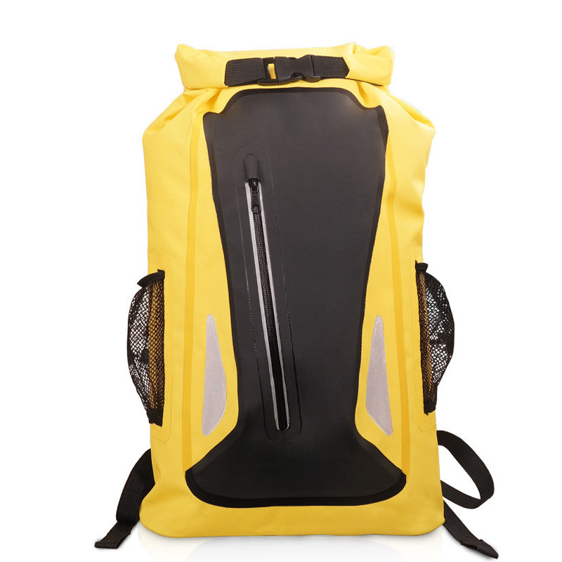 25L Outdoor Waterproof Bag Bucket Floating Backpack with Reflective Strap