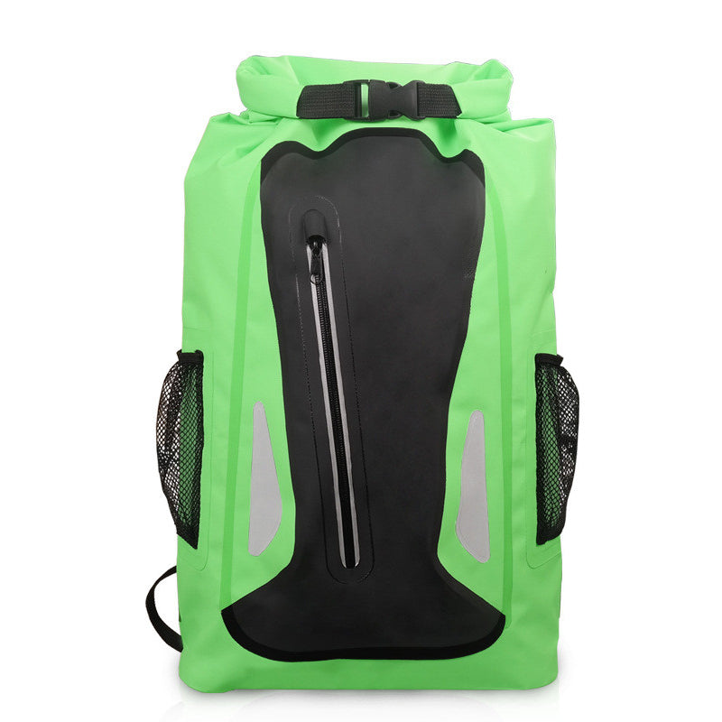 25L Outdoor Waterproof Bag Bucket Floating Backpack with Reflective Strap